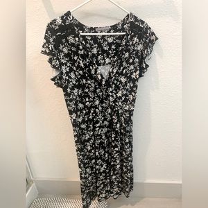 Black Printed Dress